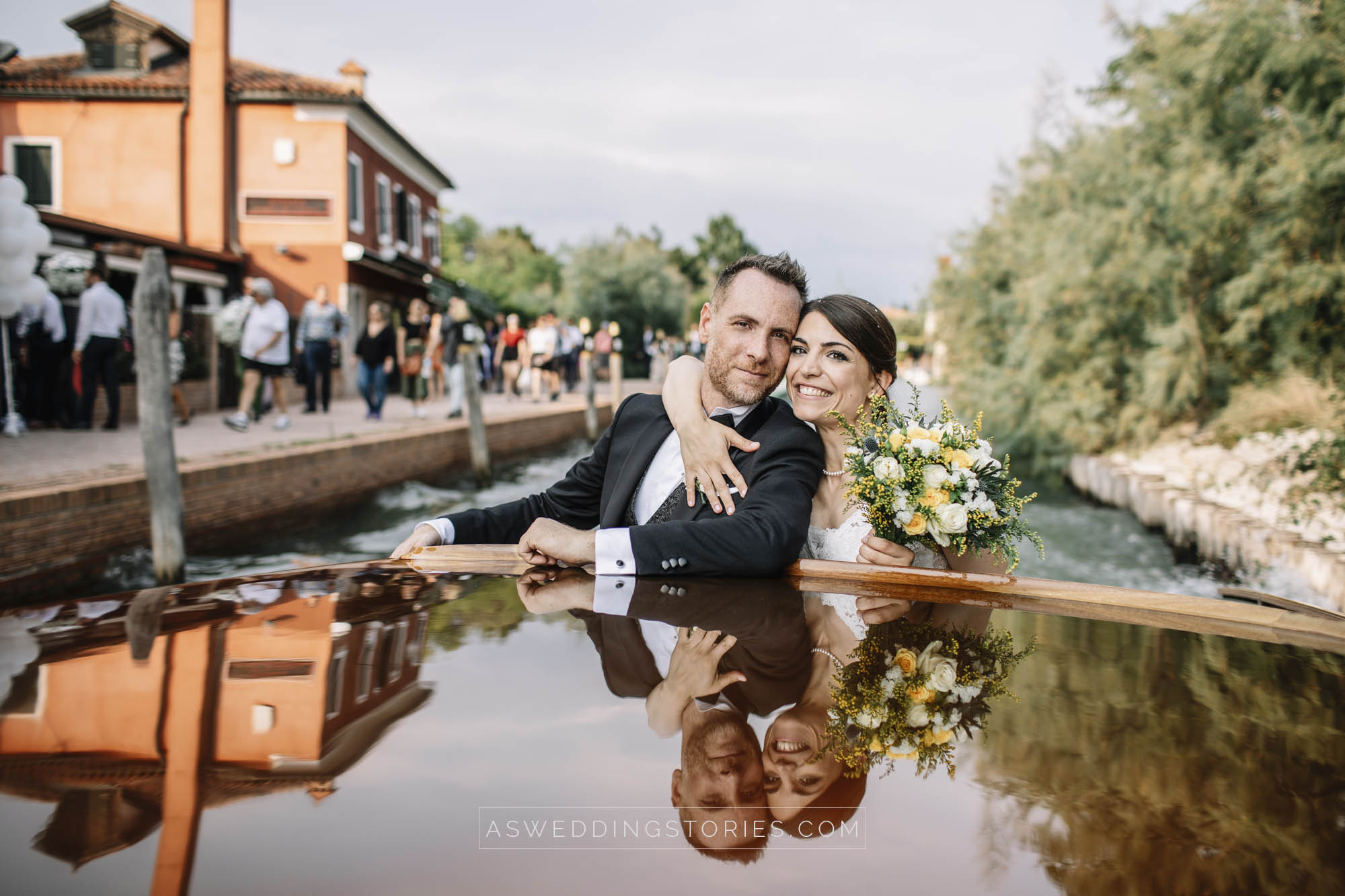 Foto  Venezia Torcello Enrico e Giorgia