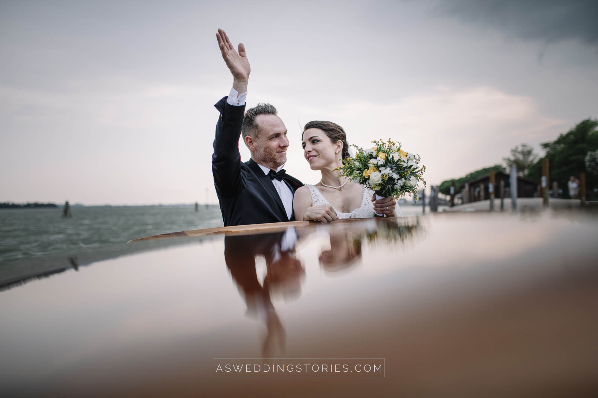 Foto  Venezia Torcello Enrico e Giorgia